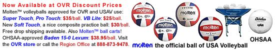 Balls and Ball Carts available at special Region prices